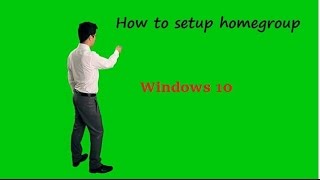 How to Set up HomeGroup Network on Windows 10
