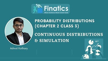 Probability Distributions (Ch 2 Class 3) | CS1 | CS2 | ACET