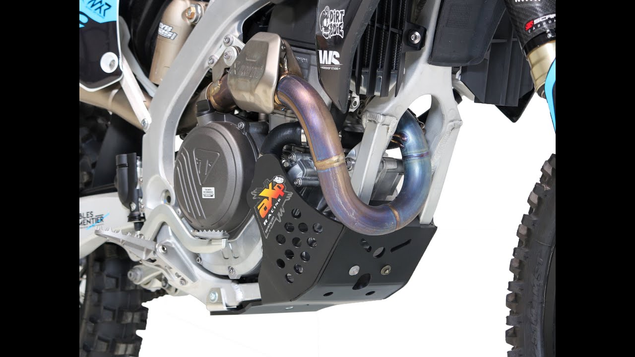 Skid plate / Sabot Triumph TF250X - TF450E - AXP Racing