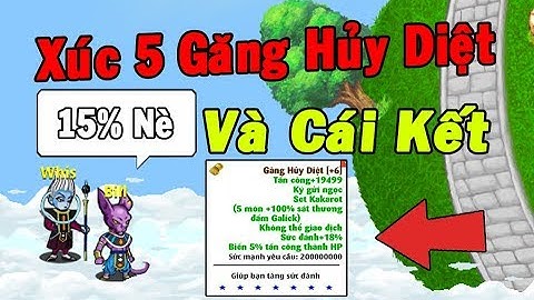 Ngọc Rồng Online - Đổi 10 Tỷ Vàng Xúc 5 Găng Hủy Diệt Cực Ngầu Với Cái Kết ...