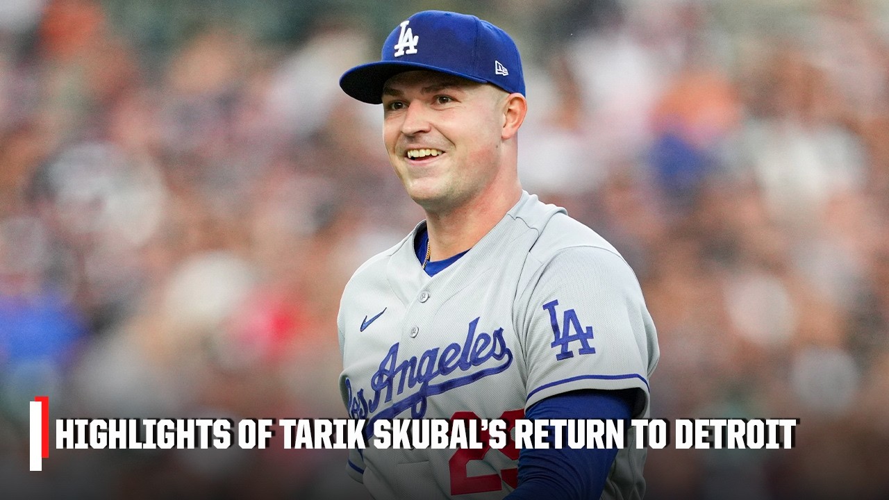 Tarik Skubal's return to Detroit 👀 Records 7 strikeouts against his former club | ESPN MLB