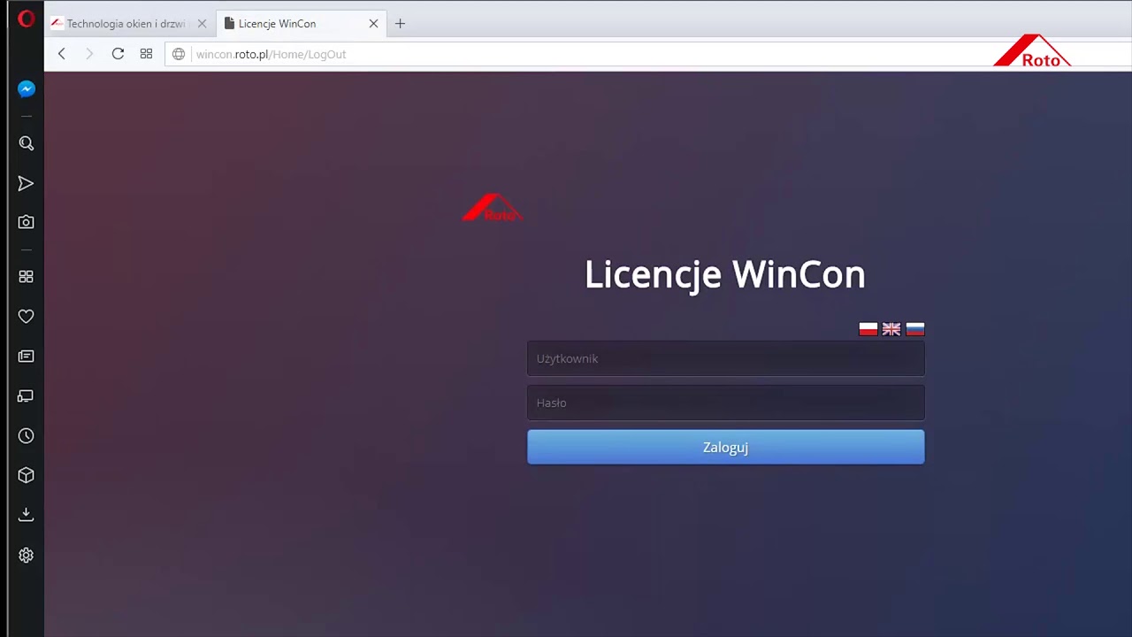 Instalacja Rejestracja