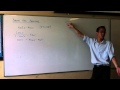 Solving Equations and Quadratics