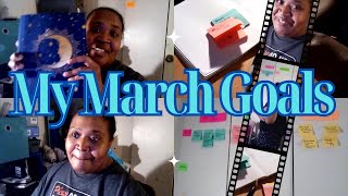 My Goals for March | Unplanned Projects | Project Pivots