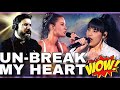 Reaction Diana Ankudinova &amp; Julia Parshuta; Un-Break My Heart; Duett