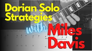 Dorian Mode Soloing Strategies with Miles Davis
