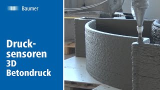 3D-Betondruck mittels Roboter