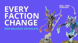 Warhammer 40k is a Completely New Game! EVERY Faction Change from the new Balance Dataslate