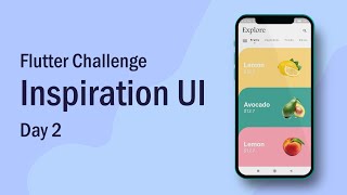 Flutter Challenge - Fruits UI | Day 2