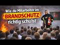 Wie du Mitarbeiter im Brandschutz richtig schulst#Brandschutzdozenten