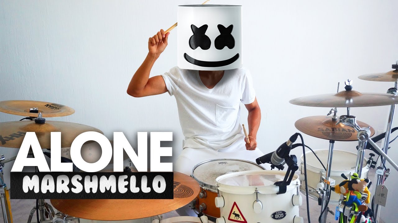 ALONE - Marshmello | Drum Remix (COVER)