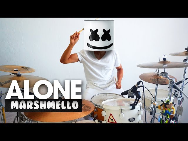 ALONE - Marshmello (*DRUM COVER*) class=