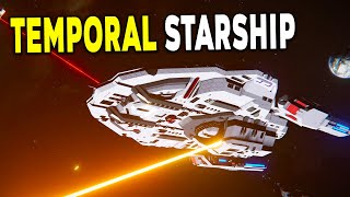 TEMPORAL Starship In Space Engineers - RWS Premonition - Overview (Frontier)