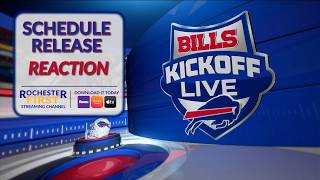 Bills Kickoff LIVE: NFL Schedule release reaction