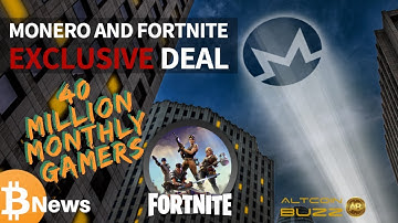 Monero Exclusive Cryptocurrency on Fortnite