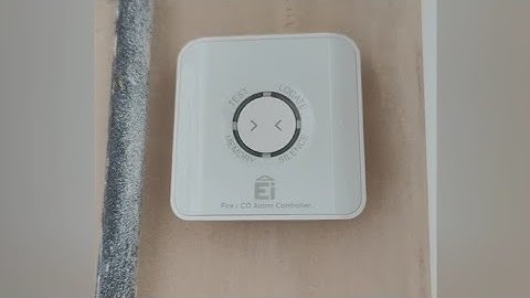 Fire Alarm / Detector Testing with an Aico Ei450 RadioLINK Alarm Controller with Test / Locate
