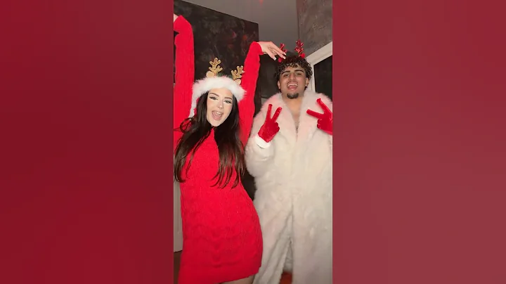 my santa claus 😏😏 #chiara #samro #chiarasam #shorts #tiktok #trending #christmas #couple #dance