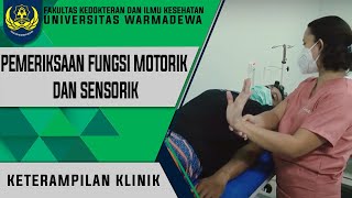 PEMERIKSAAN FUNGSI MOTORIK & SENSORIK