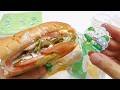 [Subway ASMR] Sanrio Hapidanbui Collaboration Set Unboxing! Cute Acrylic Keyring 🐰🥪🥤