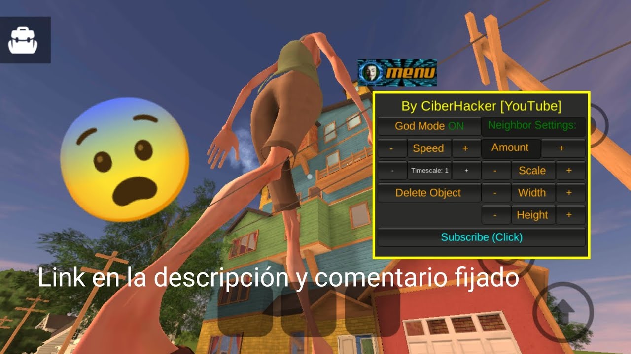 Angry neighbor - MENU DE MODIFICACION - YouTube