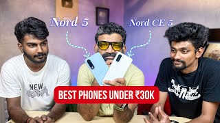 Best OnePlus phones under ₹30K | NORD 5 AND NORD CE 5&quot;