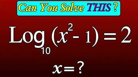 Nice logarithmic equations | How To Solving Logarithmic Equations Fast | Step-by-Step Math Tutorial