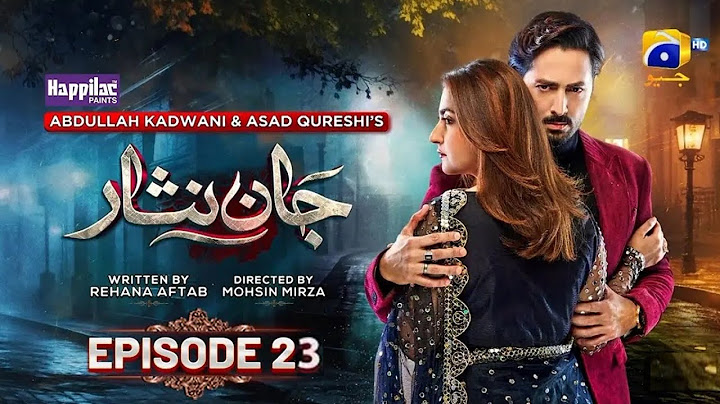 Jaan Nisar Ep 23 - [Eng Sub] - Digitally Presented by Happilac Paints - 21st June 2024 -