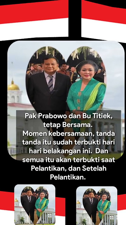 Pak Prabowo dan bu titiek, Rakyat yang mendukung, rakyat sedang berdoa