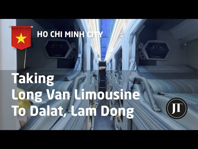 Taking Long Van Limousine to Dalat, Lam Dong class=