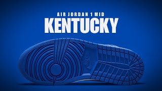 KENTUCKY 2021 Air Jordan 1 Mid DETAILED LOOK + PRICE