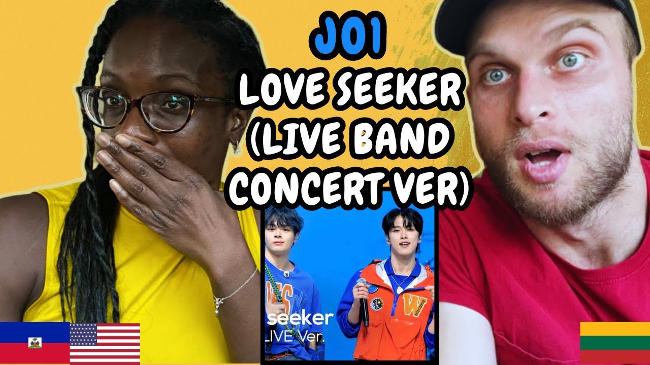 REACTION TO JO1 - Love Seeker (Band Concert Ver. at It's Live) | FIRST TIME HEARING