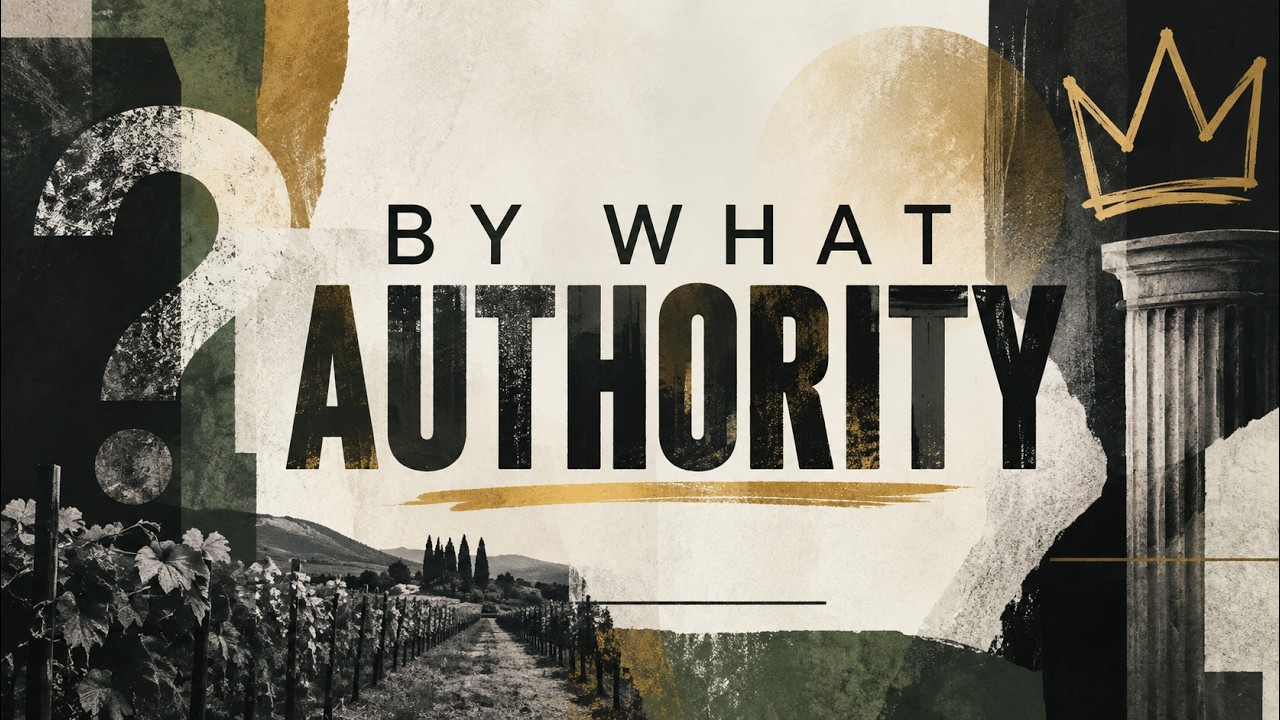 9.27.26 Sunday Worship - Sermon "By what authority..." Pastor Jeff