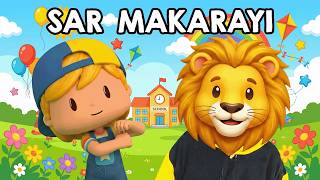 Sar Makarayı 🧶 Kedi Çiko Ile Eğitici Ve Komik Çocuk Şarkıları