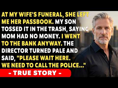 It’s All Garbage—She Had No Money” — My Son Threw Away My Wife’s Passbook, Then the Bank…