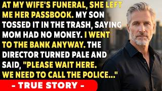 It’s All Garbage—She Had No Money” — My Son Threw Away My Wife’s Passbook, Then the Bank… screenshot 1