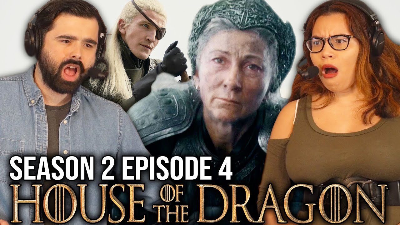 BEST EPISODE YET! HOUSE OF THE DRAGON Season 2 Episode 4 REACTION! *The Red Dragon & The Gold*