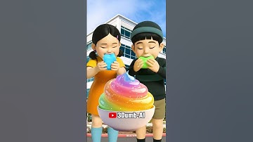 Squid Game AI Edible Slime ASMR #squidgame #squidgame2 #ai #asmr