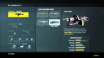 CoD Ghosts: Best Guns (All LMG