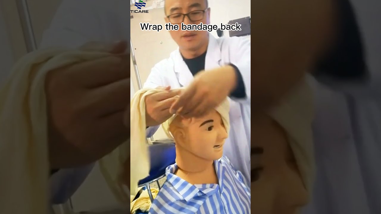 How To Perform Eye Bandages One Video Teach You Only 21s Shorts Firstaid Nursing Bandage Wrap