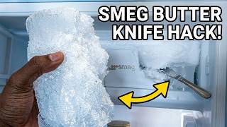 This SMEG Freezer Trick Removes Ice Fast