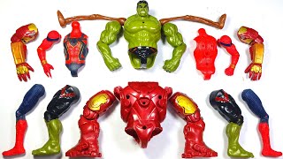 Assemble Avengers Toys | Hulk Smash VS Hulkbuster VS Spider-Man - Avengers