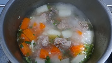 Thịt heo hầm củ cải #thitheohamcucai #amthuc #bahitv