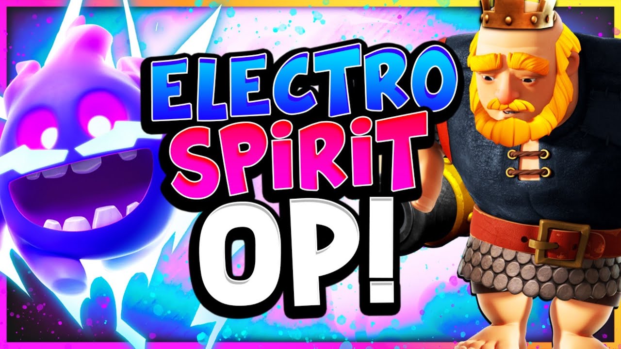 ROYAL GIANT + ELECTRO SPIRIT = OP COMBO! - CLASH ROYALE