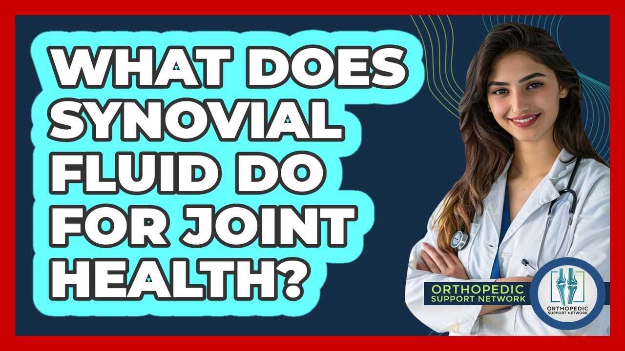 What Does Synovial Fluid Do For Joint Health?
