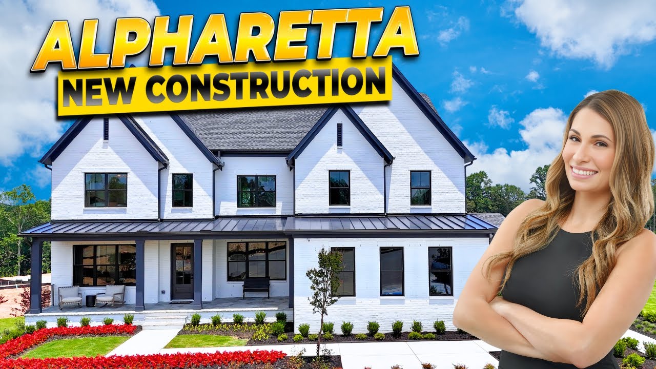 Inside One of Alpharetta’s Best New Construction Homes | Atlanta’s Hottest Suburb!