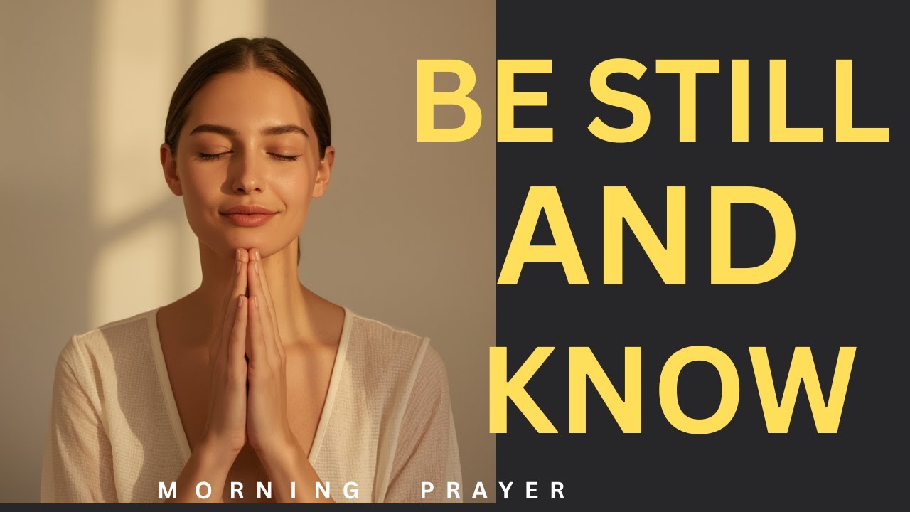 “Start Your Day in Peace | Be Still & Know Morning Prayer”
