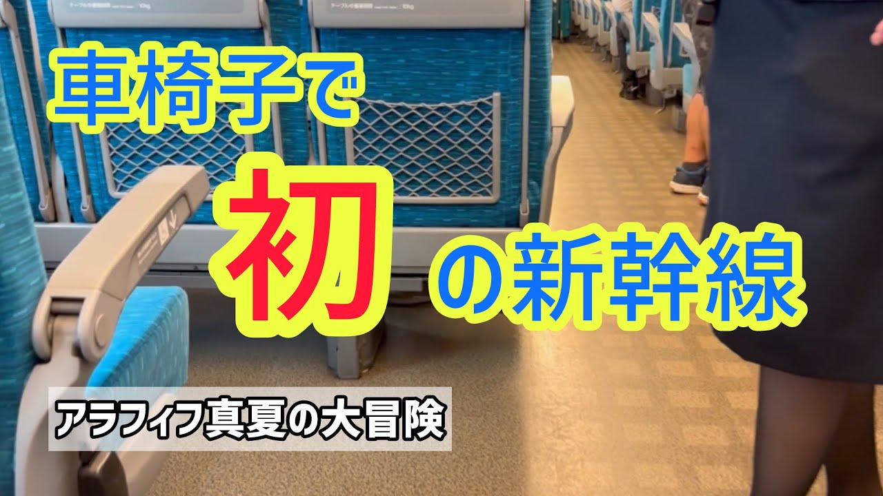 【車椅子車両こんな感じでした】