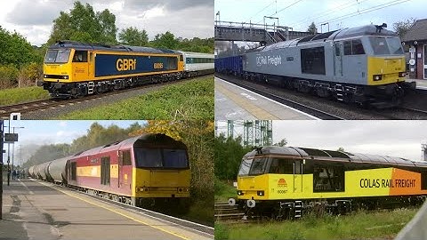 Terrific Tugs | Class 60 Compilation | 22 Minutes of Class 60 Action