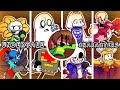 FNF Monsters (Erasure Remix) but UNDERTALE Character Sings It