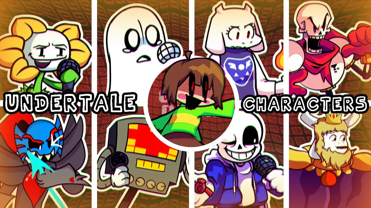 FNF Monsters (Erasure Remix) but UNDERTALE Character Sings It